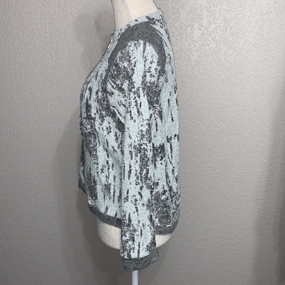 Chaser Burnout Moto Sweater Jacket S - Picture 2 of 10